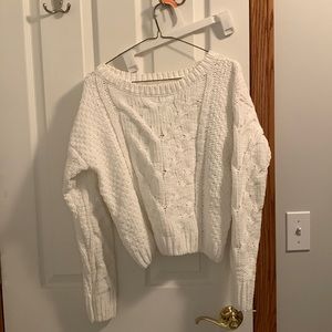 White Aeropostale Sweater